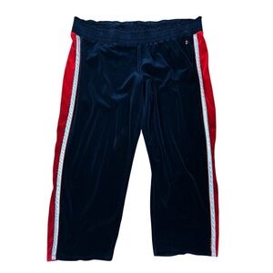 Vintage Apple Bottoms Women’s Size 3X Black Velour Sweatpants Y2K Streetwear 00s